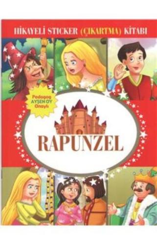 Rapunzel Hikayeli Sticker Çıkartma Kitabı Kolektif