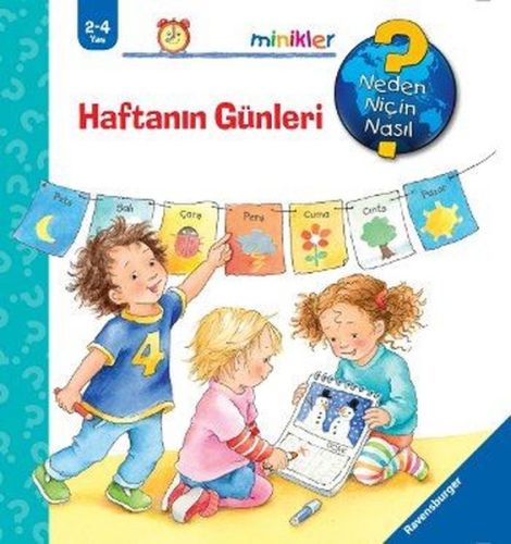 Ravensburger Minikler Haftanın Günleri (Ciltli) %20 indirimli Daniela 