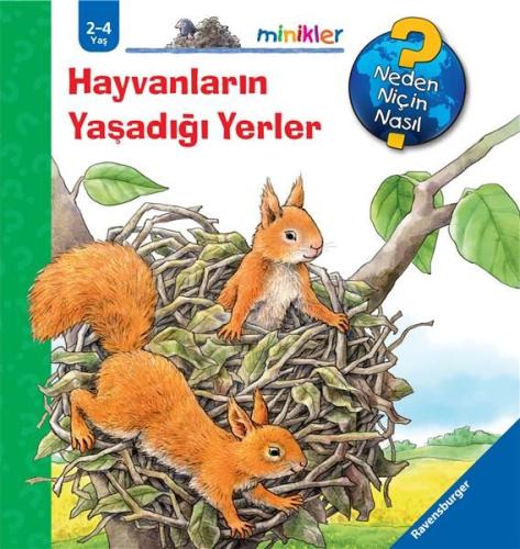 Ravensburger Minikler Serisi - Hayvanların Yaşadığı Yerler %20 indirim