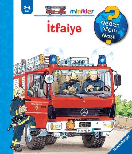 Ravensburger Minikler Serisi - İtfaiye (Ciltli) %20 indirimli Wolfgang