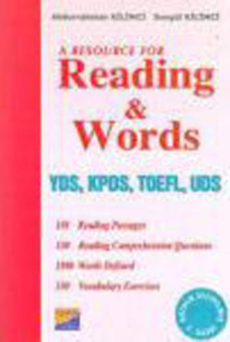 Reading Words YDS KPDS TOEFL UDS Abdurrahman Kilimci