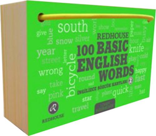 Redhouse 100 Basic English Words -2 (İngilizce Sözcük Kartları) %15 in