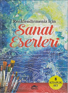 Renklendirmeniz İçin - Sanat Eserleri (8 Kitap) %18 indirimli Kolektif