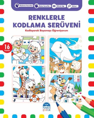 Renklerle Kodlama Serüveni 1 - Kodlayarak Boyamayı Öğreniyorum %30 ind