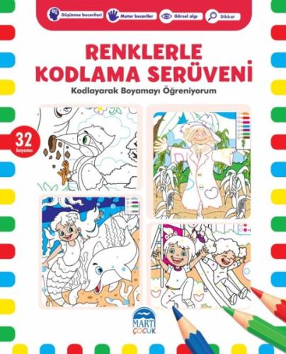 Renklerle Kodlama Serüveni 6 - Kodlayarak Boyamayı Öğreniyorum %30 ind