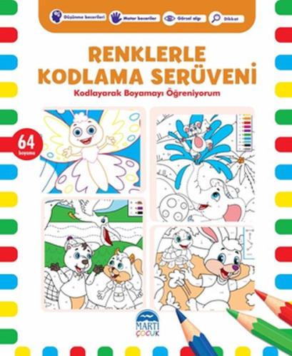 Renklerle Kodlama Serüveni 7 - Kodlayarak Boyamayı Öğreniyorum %30 ind