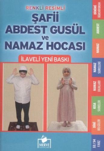 Renkli Resimli Şafii Abdest Gusül ve Namaz Hocası Cep Boy Mustafa Uyan