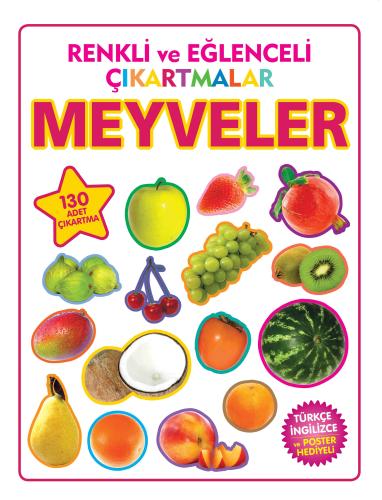 Renkli ve Eğlenceli Çıkartmalar Meyveler %35 indirimli Kolektif