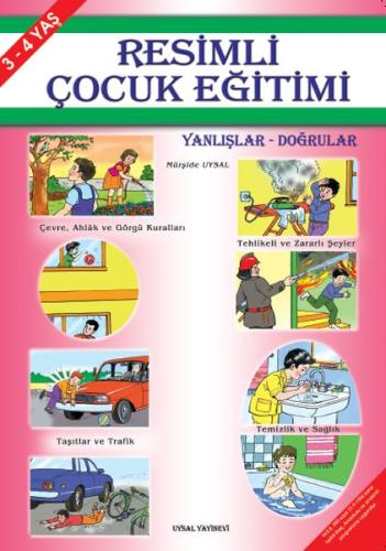 Resimli Çocuk Eğitimi - Yanlışlar Doğrular (3-4 Yaş) %12 indirimli Mür