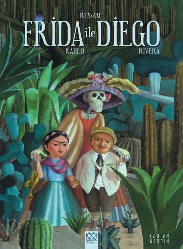 Ressam Frida Kahlo ile Diego Rivera %14 indirimli Fabian Negrin
