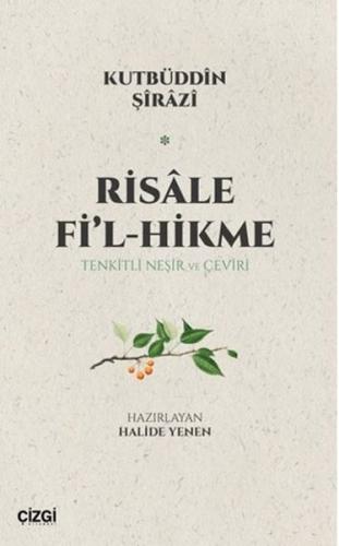 Risale Fi'l-Hikme Kutbüddin Şirazi