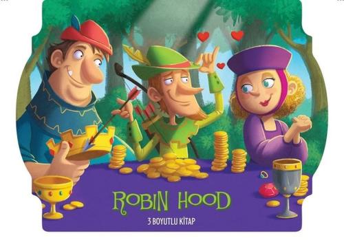 Robin Hood-3 Boyutlu Kitap %35 indirimli Kolektif