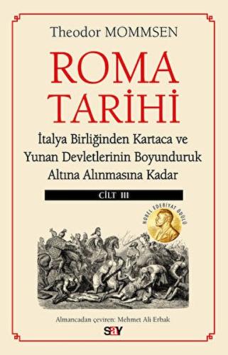 Roma tarihi (Cilt3) %14 indirimli Theodar Mommsen