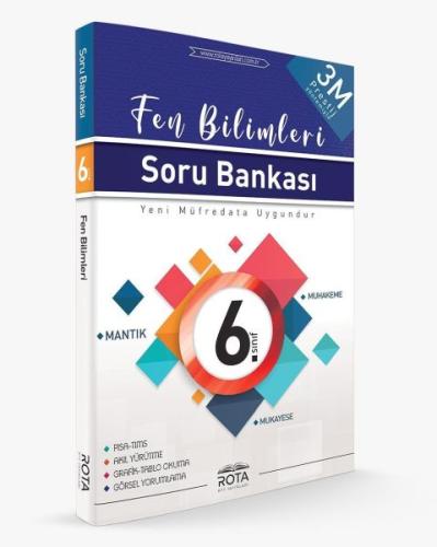 Rota 6. Sınıf Fen Bilimleri Soru Bankası 3M Prestij(Yeni) Kolektif