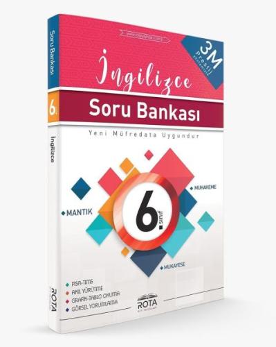 Rota 6. Sınıf İngilizce Soru Bankası 3M Prestij (Yeni) Kolektif