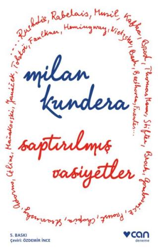 Saptırılmış Vasiyetler %15 indirimli Milan Kundera