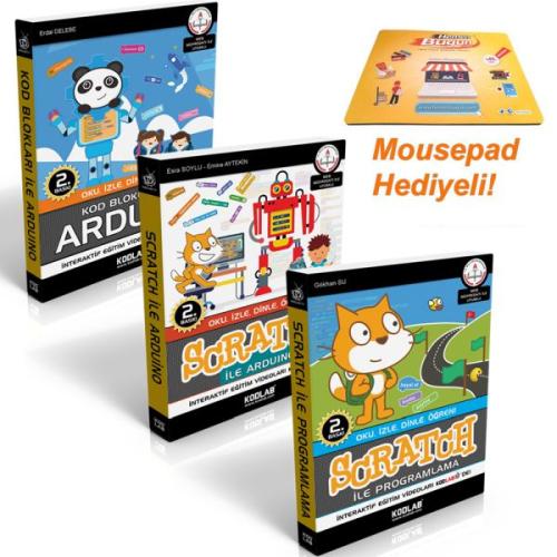 Scratch İle Kolay Programlama (3 Kitap Takım) %10 indirimli Kolektif