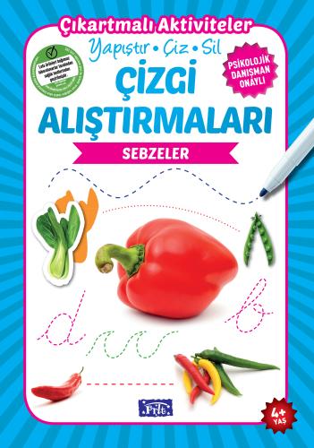 Sebzeler - Çizgi Alıştırmaları %35 indirimli Ülkü Unsu