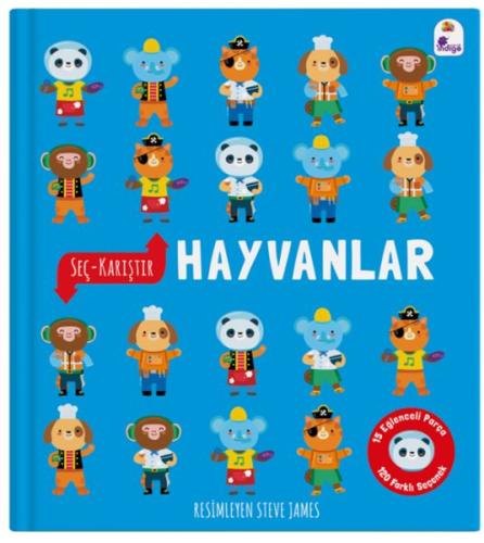 Seç – Karıştır : Hayvanlar (15 Eğlenceli Parça, 120 Farklı Seçenek) %3