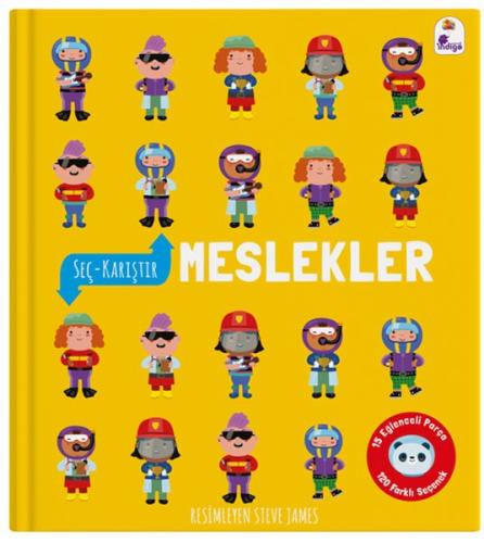 Seç – Karıştır : Meslekler (15 Eğlenceli Parça, 120 Farklı Seçenek) %3