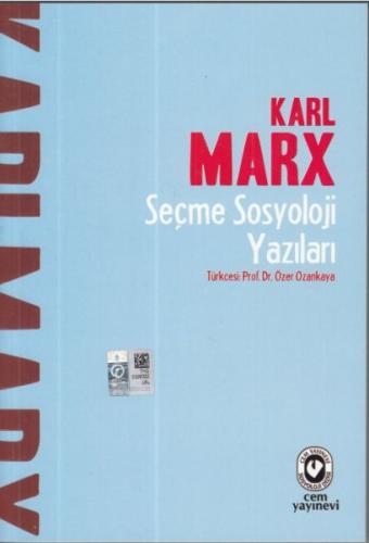 Seçme Sosyoloji Yazıları %20 indirimli Karl Marx