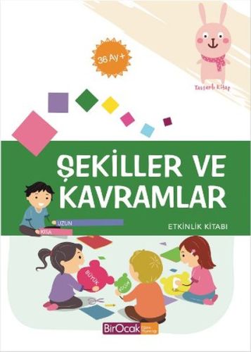 Şekiller ve Kavramlar Etkinlik Kitabı (36 Ay) %20 indirimli Elif Alkan