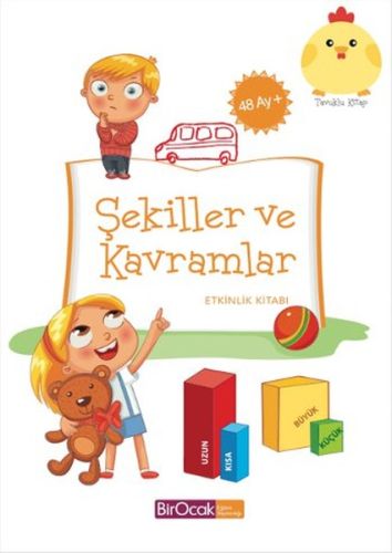 Şekiller ve Kavramlar Etkinlik Kitabı (48 Ay) %20 indirimli Elif Alkan