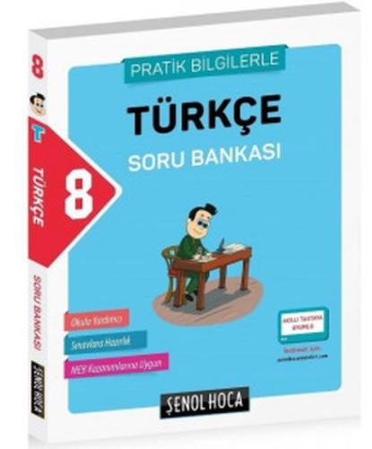 Şenol Hoca 8. Sınıf Türkçe Soru Bankası Pratik Bilgilerle (Yeni) %13 i