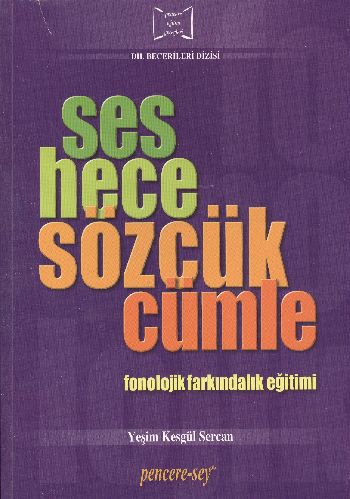 Ses Hece Sözcük Cümle %10 indirimli Yeşim Kesgül Sercan