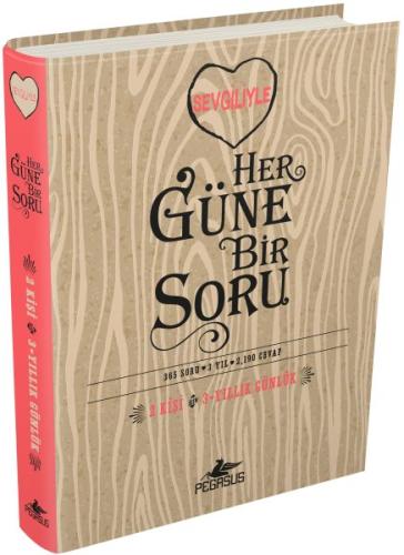 Sevgiliyle Her Güne Bir Soru (Ciltli) %15 indirimli Potter Style