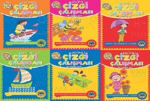 Sevimli Çizgi Çalışması (6 Kitap Set) %25 indirimli Kolektıf