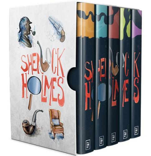 Sherlock Holmes Serisi Kutulu Set - 5 Kitap Takım %17 indirimli Sir Ar