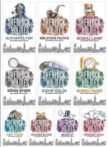 Sherlock Holmes Seti - 10 Kitap Takım Sir Arthur Conan Doyle