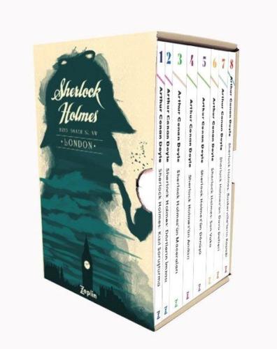 Sherlock Holmes Seti - 8 Kitap Takım Sir Arthur Conan Doyle