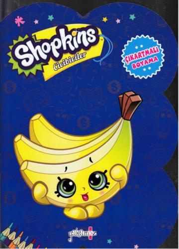 Shopkins Cicibiciler - Lacivert Çıkartmalı Boyama Kolektif