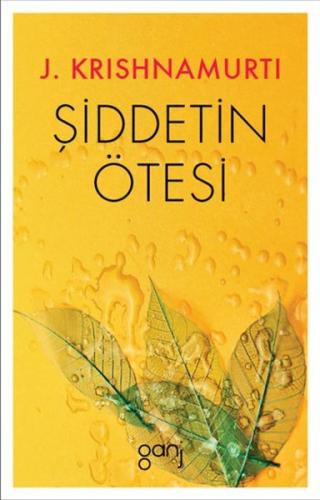 Şiddetin Ötesi %12 indirimli Jiddu Krishnamurti