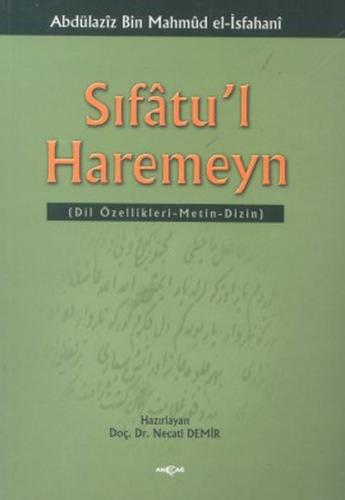 Sıfatu'l Haremeyn Dil Özellikleri / Metin / Dizin %15 indirimli Abdüla