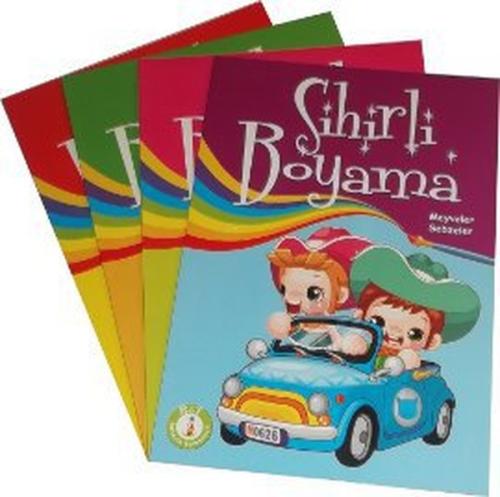 Sihirli Boyama - 4 Kitap Takım %20 indirimli Kolektif