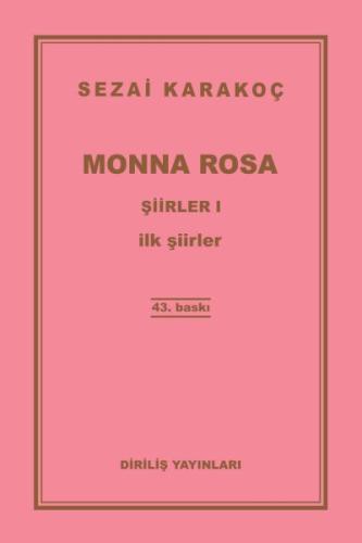 Şiirler 1 - Monna Rosa %13 indirimli Sezai Karakoç