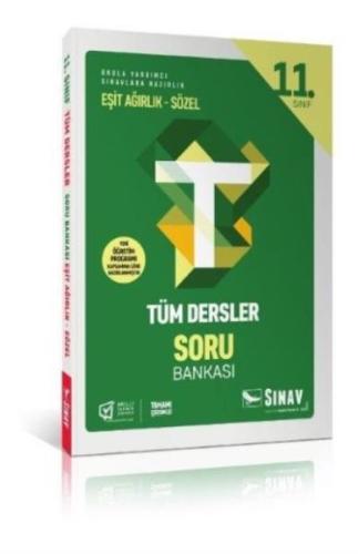 Sınav 11. Sınıf Tüm Dersler Eşit Ağırlık Sözel Soru Bankası Kolektıf