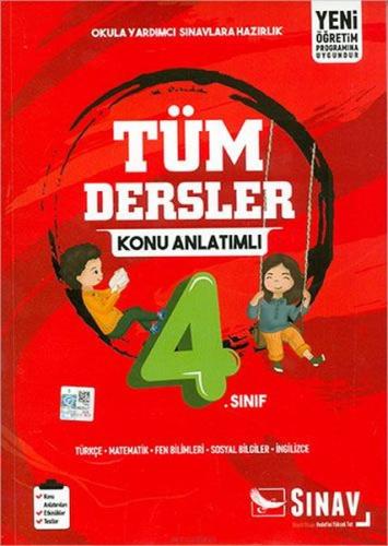 Sınav 4. Sınıf Tüm Dersler Konu Anlatımlı (Yeni) Kolektif