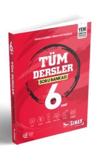 Sınav 6. Sınıf Tüm Dersler Soru Bankası (Yeni) Kolektif