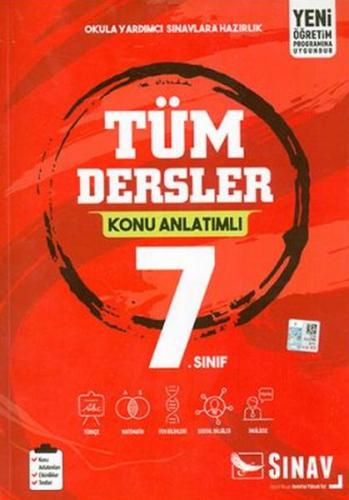 Sınav 7. Sınıf Tüm Dersler Konu Anlatımlı (Yeni) Kolektif