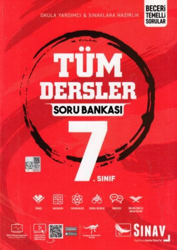 Sınav 7. Sınıf Tüm Dersler Soru Bankası (Yeni) Kolektif