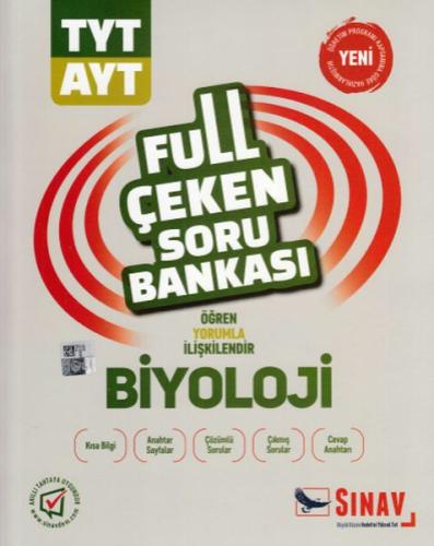 Sınav TYT AYT Biyoloji Full Çeken Soru Bankası (Yeni) Kolektif