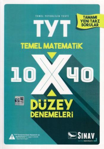 Sınav TYT Temal Matematik 10x40 Düzey Denemeleri (Yeni) Kolektif