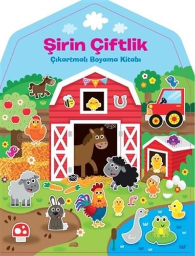 Şirin Çiftlik Çıkartmalı Boyama Kitabı %10 indirimli Kolektif