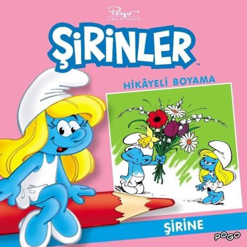 Şirine Hikayeli Boyama - Şirinler %22 indirimli Kolektif