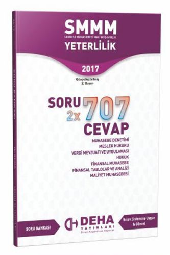 SMMM Yeterlilik 2x707 Soru Bankası Kitabı Kolektif