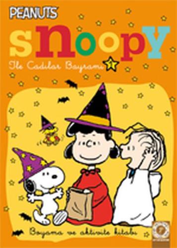 Snoopy ile Cadılar Bayramı 1 - Boyama ve Aktivite Kitabı %10 indirimli